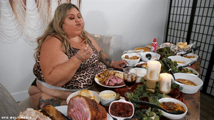hotfattygirl.com - Ivy Davenport: Thanksgorging 2024 thumbnail